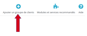 prestashop ajouter un groupe de clients 01