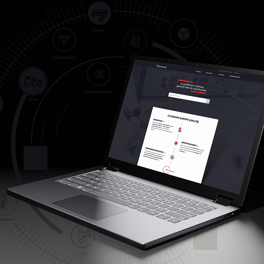 Site internet créé par Sextant Créative