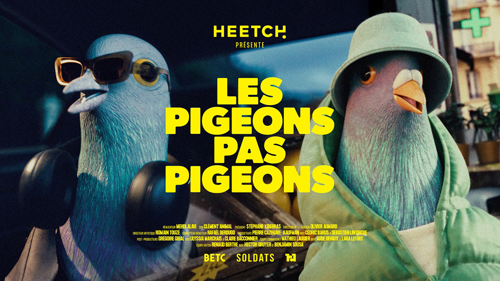 Les pigeons pas pigeons - betc